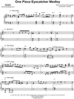 One Piece Eyecatcher Medley