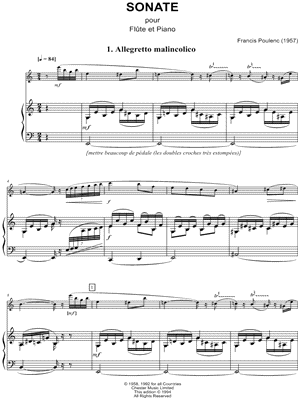 Sonata for Flute and Piano