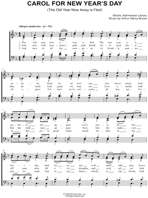 Carol for New Year's Day