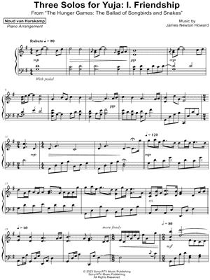 Three Solos for Yuja: I. Friendship