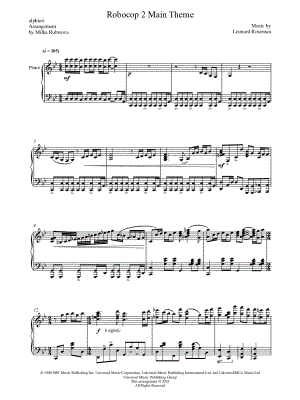 Robocop 2 Main Theme