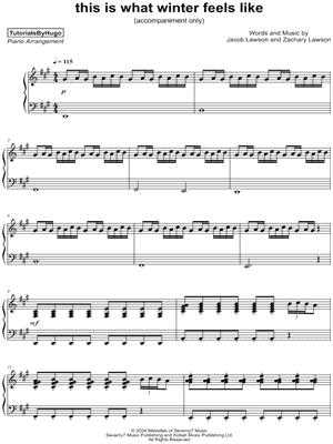 this is what winter feels like [accompaniment only]