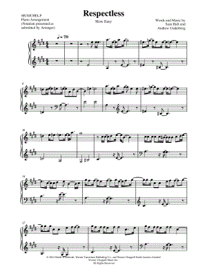 Respectless [slow easy]