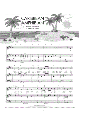 Caribbean Amphibian
