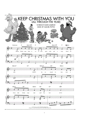 Keep Christmas With You (All Through The Year)