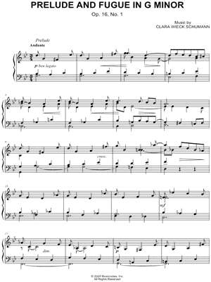 Prelude and Fugue in G Minor, Op. 16, No. 1