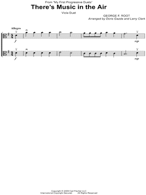 There's Music in the Air - Viola Duet