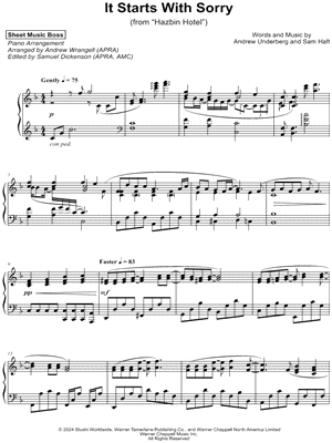 It Starts With Sorry