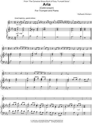 Aria - Trumpet & Piano