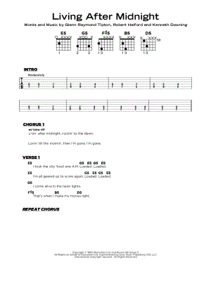 Living After Midnight