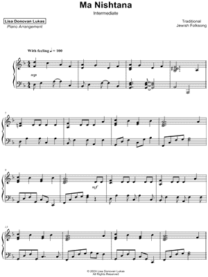 Ma Nishtana [intermediate]