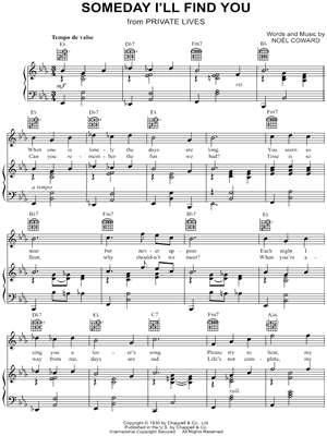 Someday I'll Find You