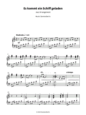 Es kommt ein Schiff, geladen