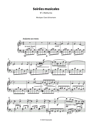 Soirées musicales: No 2 Notturno