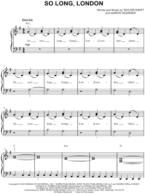 So Long, London