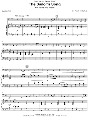 The Sailor's Song - Tuba & Piano