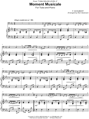 Moment Musical - Tuba & Piano