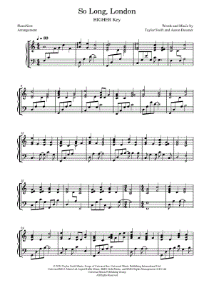 So Long, London [higher key]