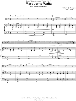 Marguerite Waltz - Viola & Piano