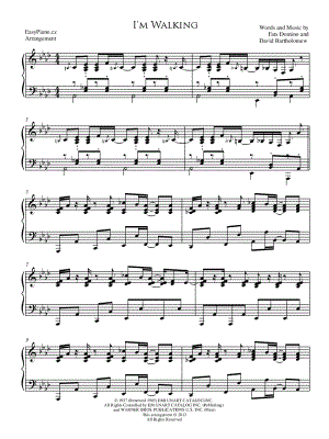 I'm Walkin'
