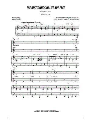 The Best Things in Life Are Free