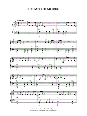 Il tempo di morire