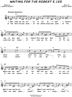 Waiting for the Robert E. Lee