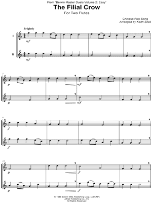 The Filial Crow - Flute Duet