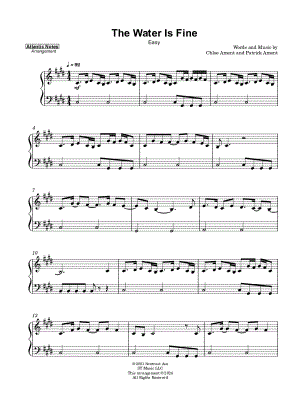 The Water Is Fine [easy]