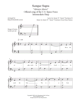 Semper Supra (Official March of the United States Space Force)