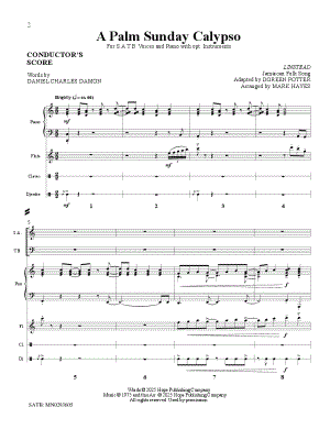 A Palm Sunday Calypso
