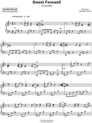 Sweet Farewell [intermediate]