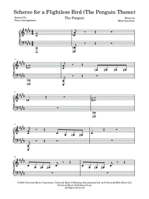 Scherzo for a Flightless Bird (The Penguin Theme)