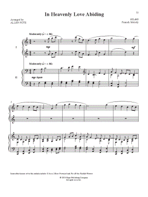 In Heavenly Love Abiding