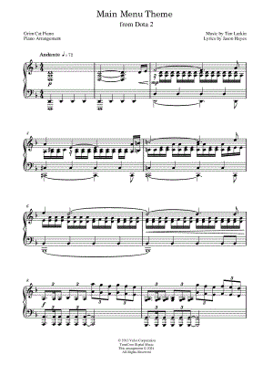 Dota 2 Main Menu Theme