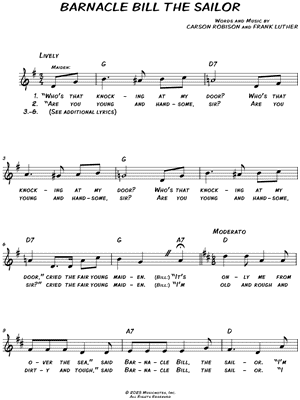 Barnacle Bill the Sailor