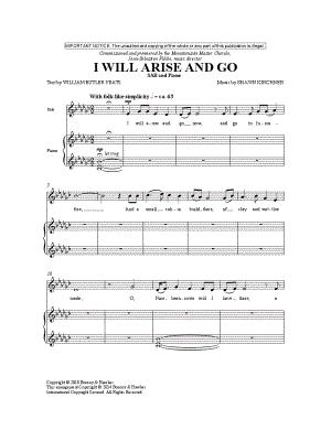 I Will Arise and Go