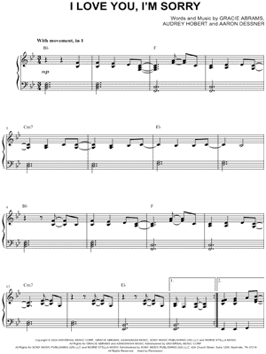 I Love You, I'm Sorry