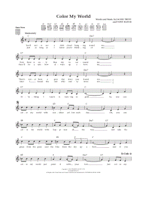 Color My World