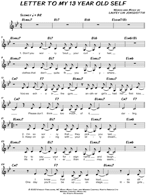 Letter To My 13 Year Old Self - Laufey