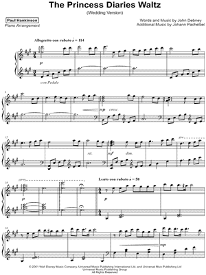 The Princess Diaries Waltz (Wedding Version)