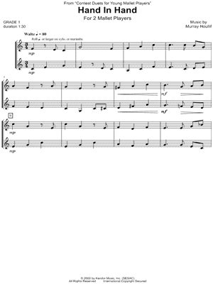 Hand in Hand - Mallet Percussion Duet