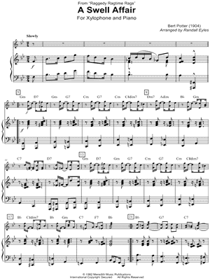 A Swell Affair - Xylophone & Piano
