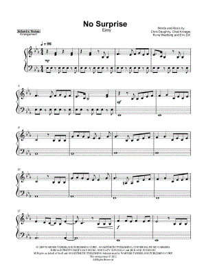 No Surprise [easy]