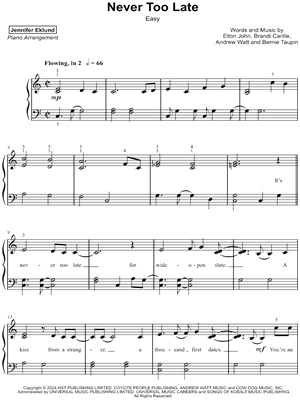 Never Too Late [easy]