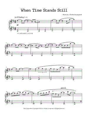 When Time Stands Still