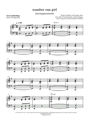 number one girl [accompaniment only]