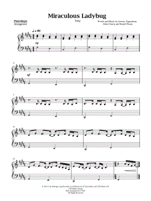 Miraculous Ladybug Theme [easy]