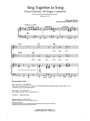 Sing Together in Song