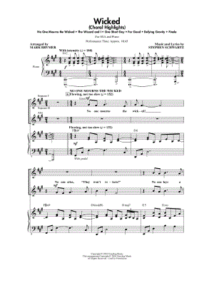 Wicked (Choral Highlights)